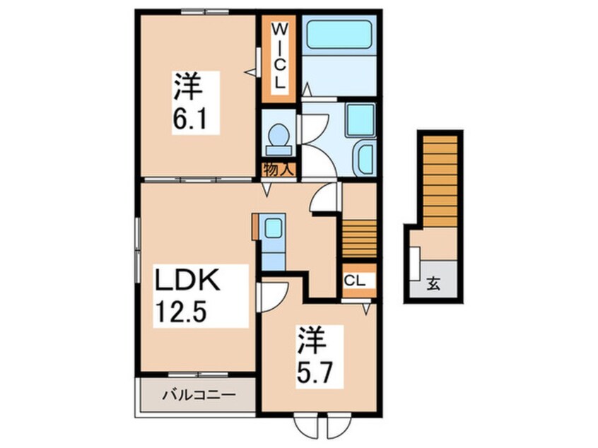 間取図 仮)グラン・シアン