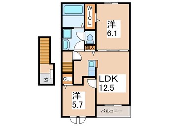 間取図 仮)グラン・シアン