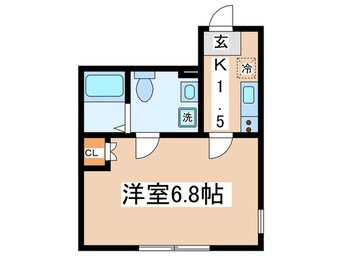 間取図 アドヴァンスTT　2号館