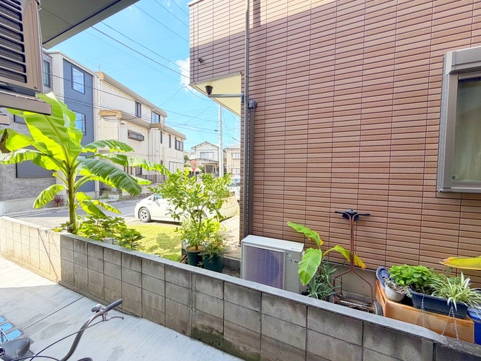 ベランダ・バルコニー ブルーローズ