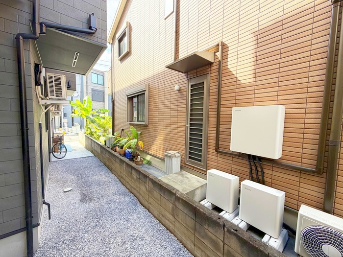 室内からの展望 ブルーローズ