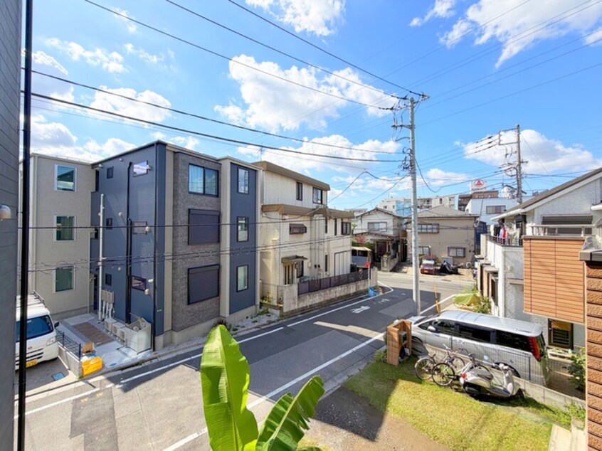 室内からの展望 ブルーローズ