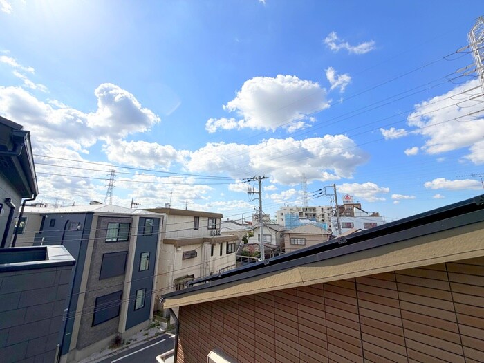 室内からの展望 ブルーローズ