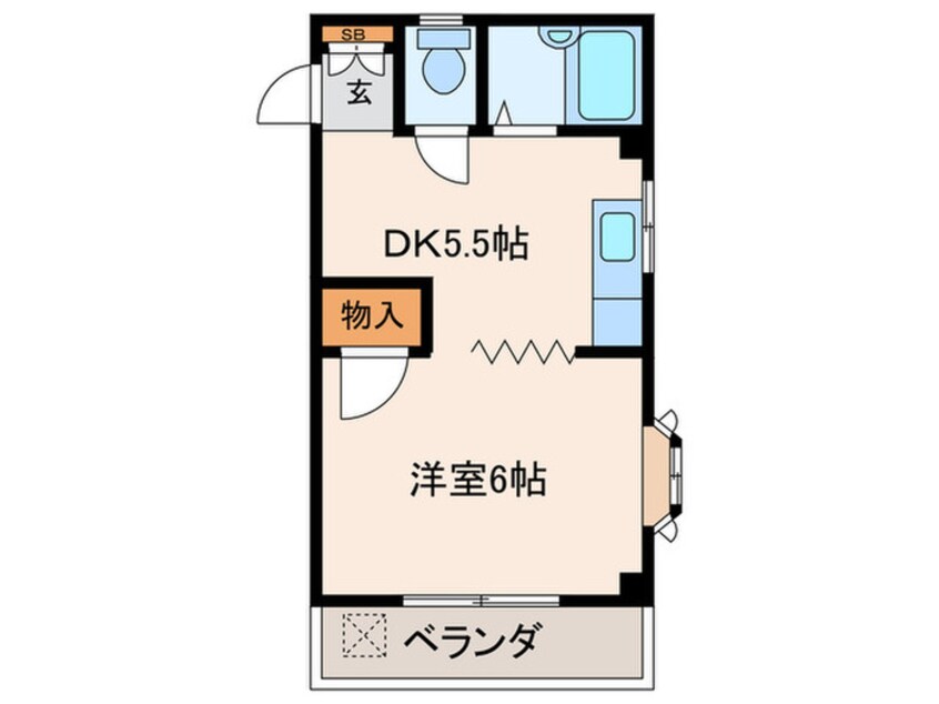 間取図 グリンパレス