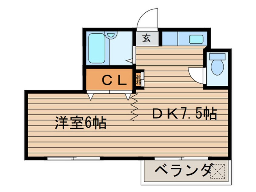 間取図 グリンパレス