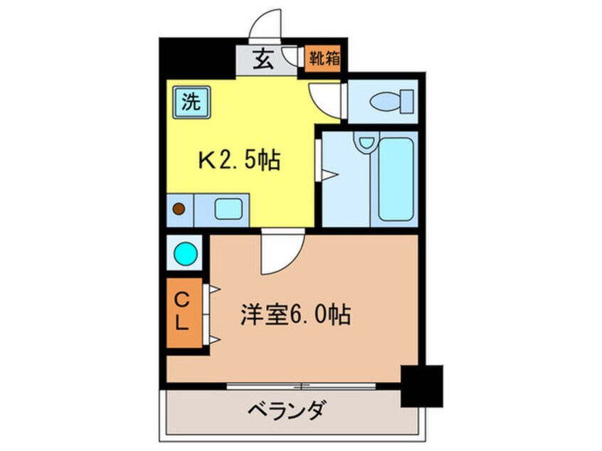 間取図 シルクリバ－白河