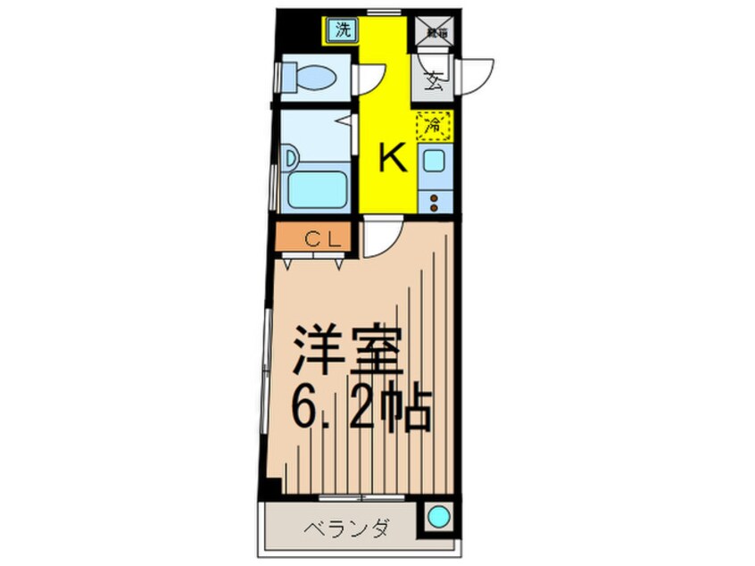 間取図 シルクリバ－白河