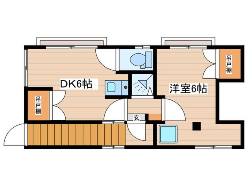 間取図 青果ハイツ