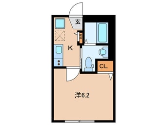 間取図 ＰＥＳＣＡ綱島