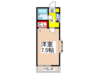 間取図 パ－クハウス武蔵野東棟