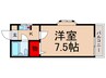 パ－クハウス武蔵野東棟 1Kの間取り