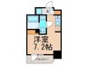 ｱｸｻｽ東京ｲｰｽﾄﾚｼﾞﾃﾞﾝｽ(1003) 1Rの間取り