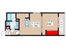 仮）中央区築地６丁目ＰＪ 1LDKの間取り