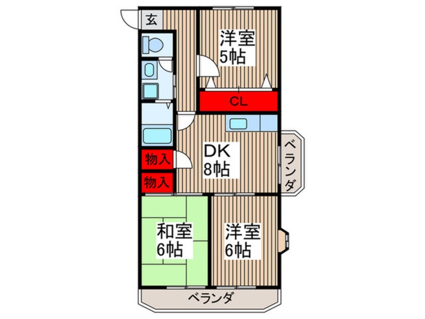 間取図 メゾングランピエ