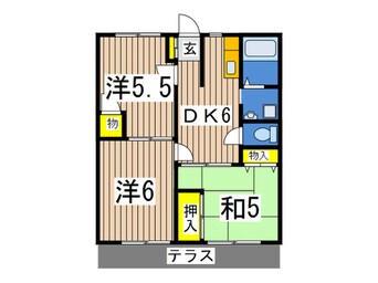 間取図 マックスカ－サ