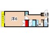 メゾン細谷 1Kの間取り