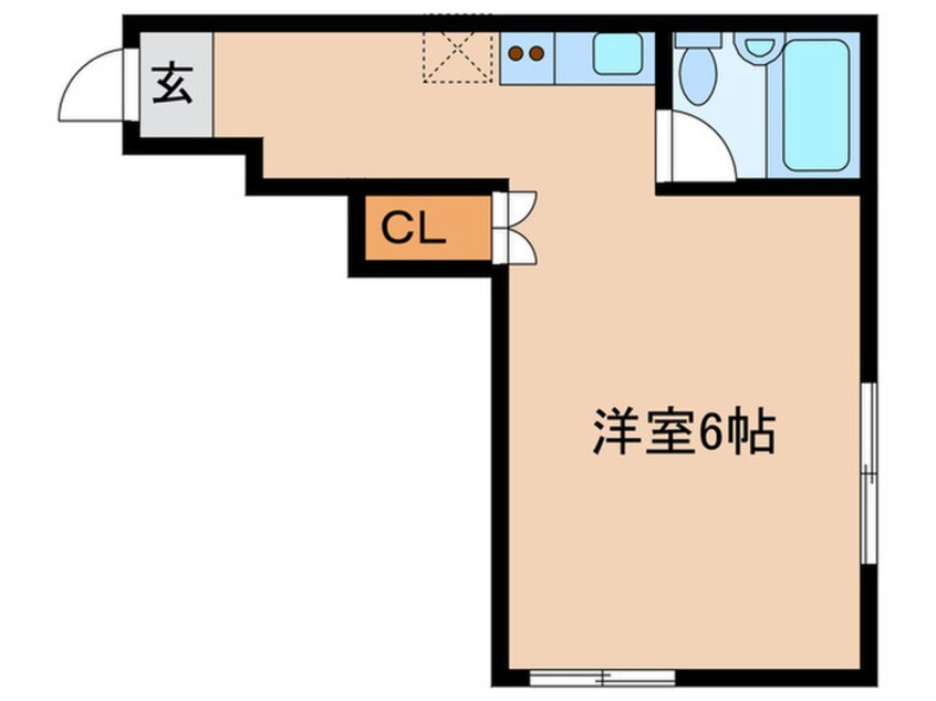 間取図 シャトール目白