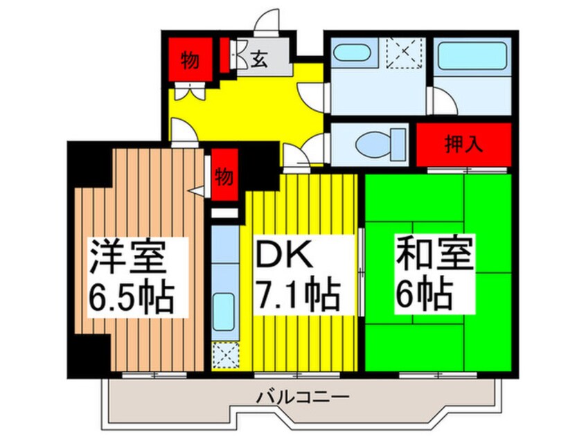 間取図 すずらん館