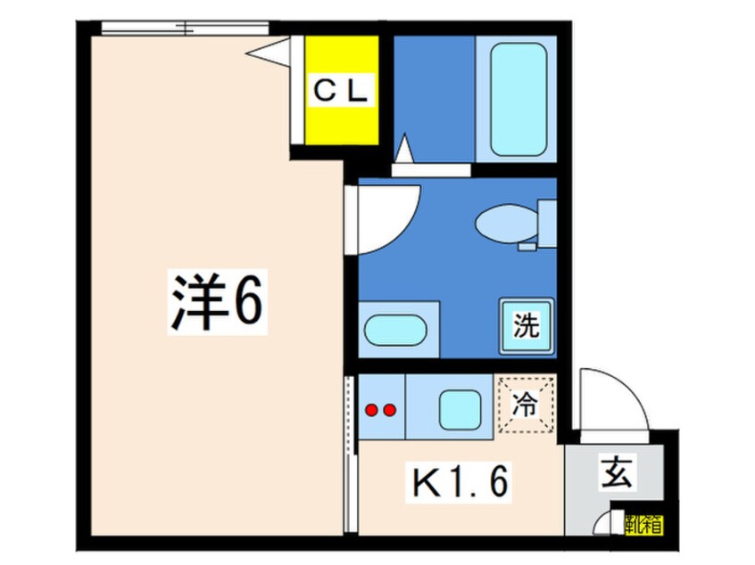 間取図 ルミエール横浜