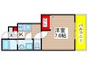 ジーメゾン八千代台 1Kの間取り
