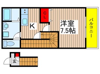 間取図 ジーメゾン八千代台