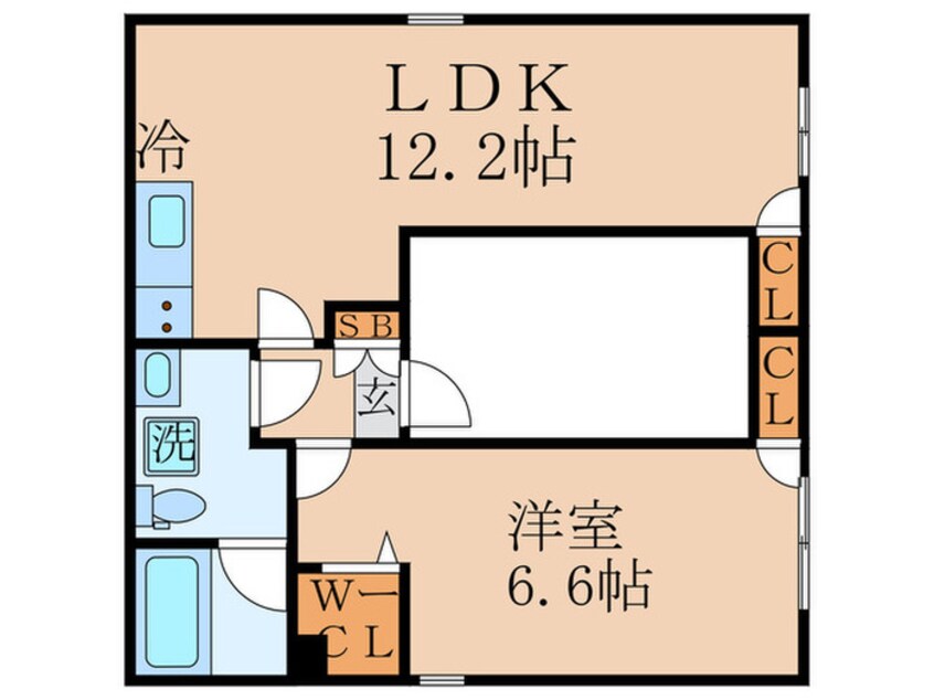 間取図 アーバンステージ月島Ⅱ