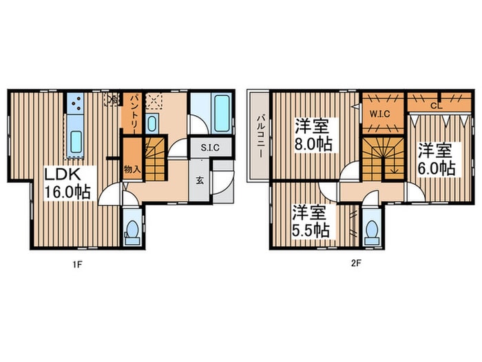 間取り図 クロストン４