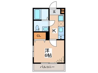 間取図 ＭＱｕａｒｔｏ淵野辺Ⅰ