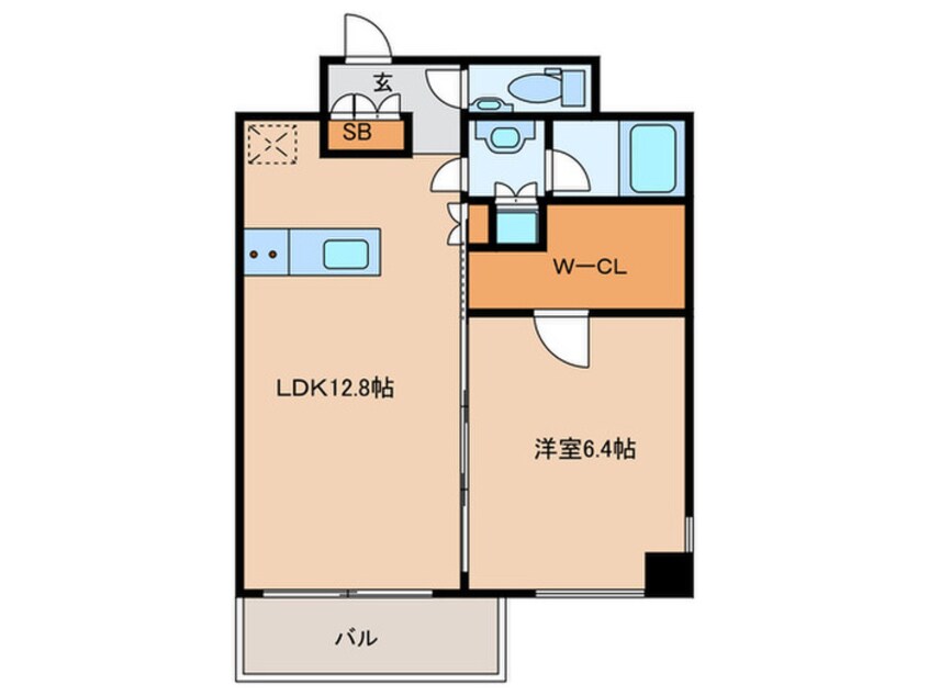 間取図 ラティエラ成城学園前