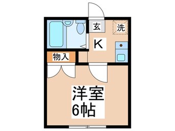 間取図 ジョイフル大倉山