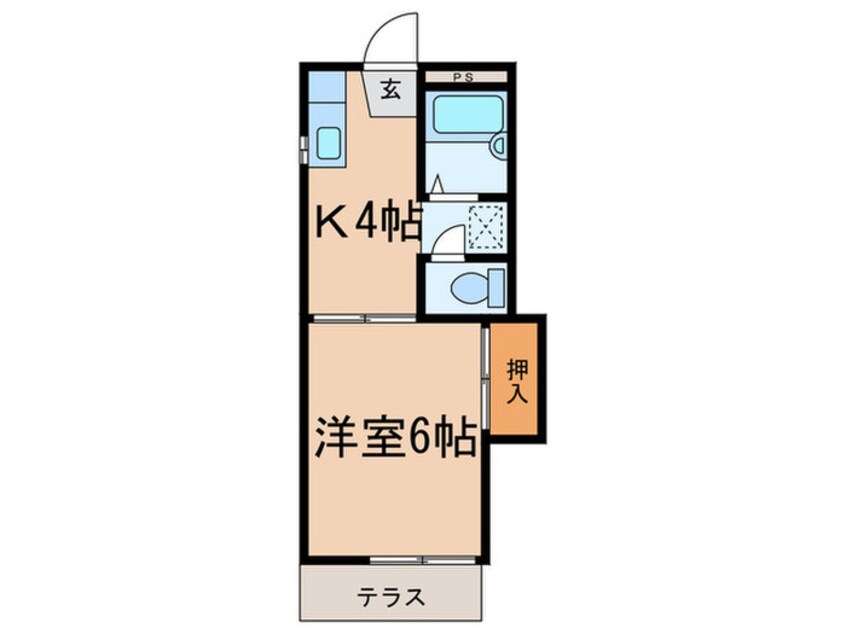 間取図 エレガンス　タキザワ