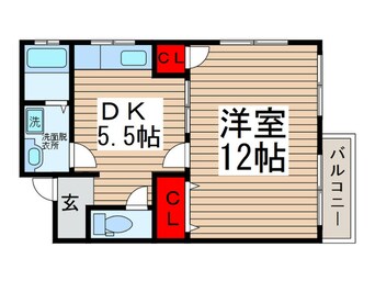間取図 新松戸ビル