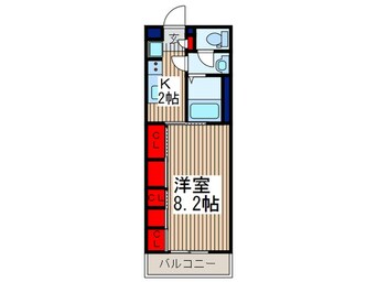 間取図 リブリ・シャルマン上戸田