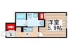 モアナコート南流山 1Kの間取り