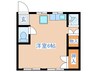 東田Ｂ棟 1Rの間取り