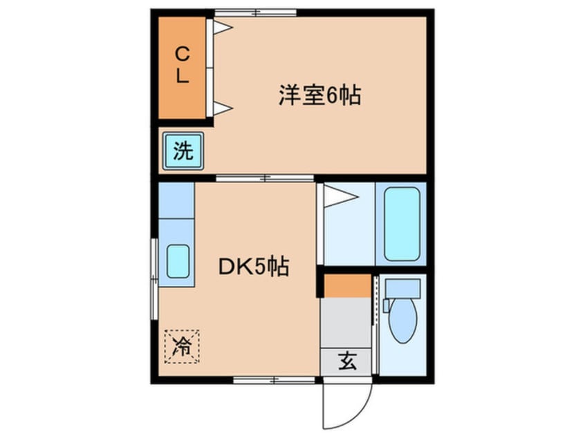 間取図 東田Ｂ棟
