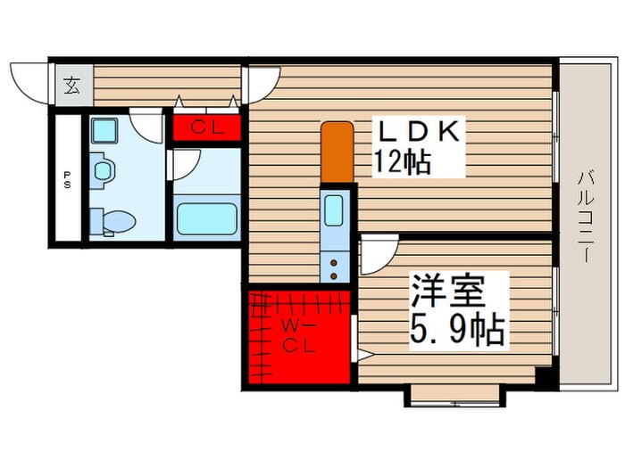 間取り図 ダイワティアラ津田沼Ⅷ