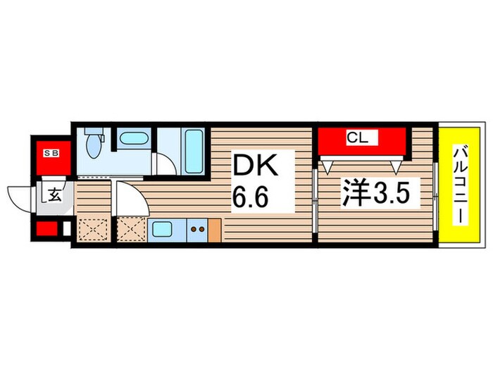 間取り図 アーバネックス深川住吉