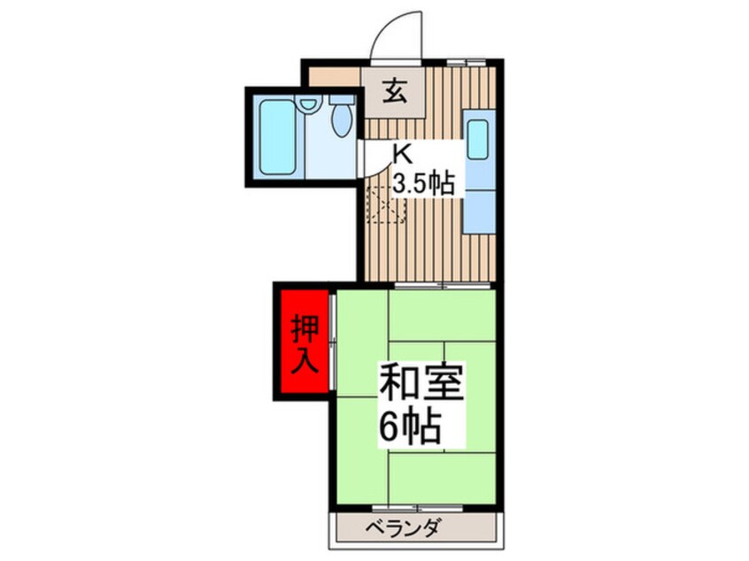 間取図 メゾン泉町