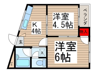 間取図 グランドネス根本