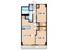 PARK MODERN つつじヶ丘 2LDKの間取り