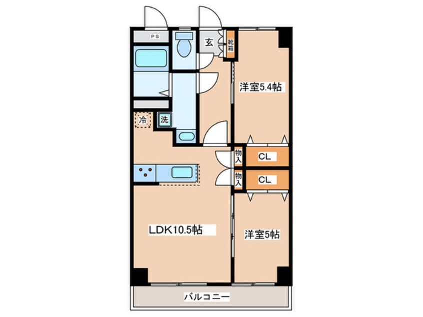 間取図 PARK MODERN つつじヶ丘