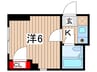 ル・ボ－タン新大橋 1Kの間取り