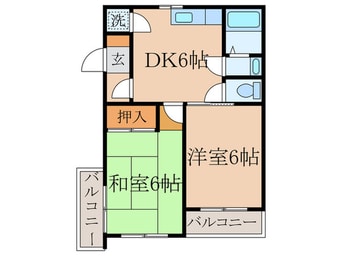 間取図 ペガサス中村