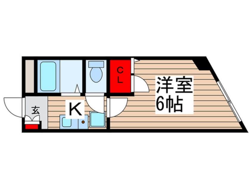間取図 ヴァンテアンⅡ