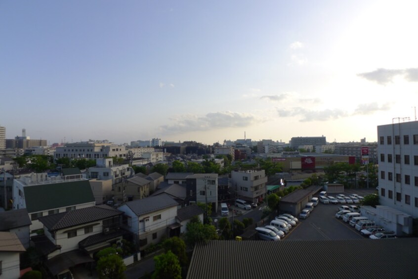 室内からの展望 リーベスト西千葉