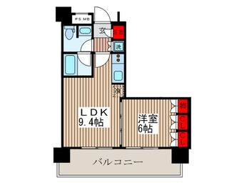 間取図 ユニゾンタワー(2406)