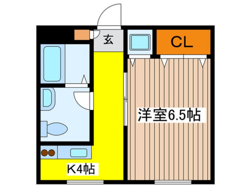 間取図 ＥＮＳＯＬＥＩＬＬＥ
