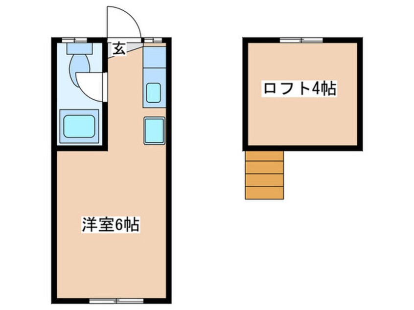 間取図 ドエル馬絹Ｂ