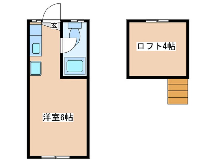 間取図 ドエル馬絹Ｂ